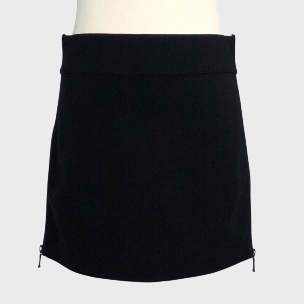 Diane von Furstenberg Zip Detail Mini Skirt